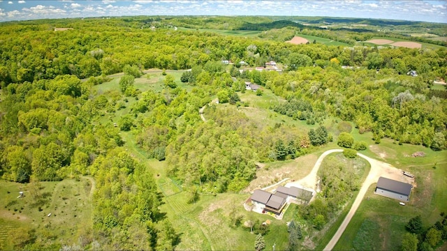 S1579 Butler Rd, Hillsboro, WI 54634 - view of property location featuring a forest