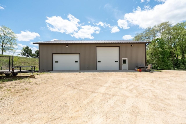 S1579 Butler Rd, Hillsboro, WI 54634 - view of detached garage