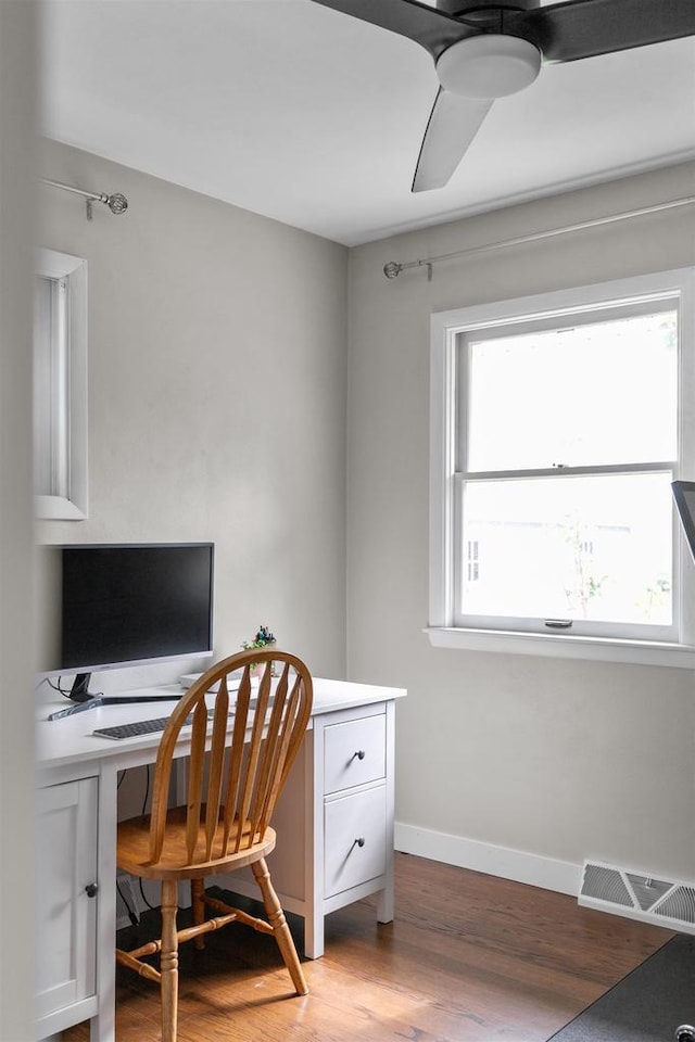 751 Warsaw St, Menasha, WI 54952 - office space with wood finished floors and baseboards