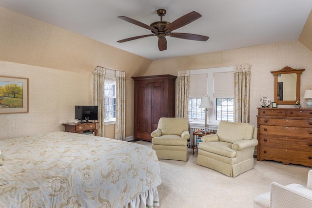 1030 Washington Ave, Oshkosh, WI 54901 - carpeted bedroom featuring ceiling fan