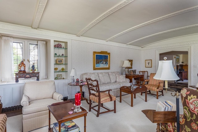 1030 Washington Ave, Oshkosh, WI 54901 - living room featuring built in features