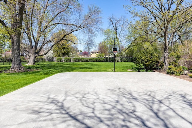 1030 Washington Ave, Oshkosh, WI 54901 - view of patio / terrace featuring basketball hoop