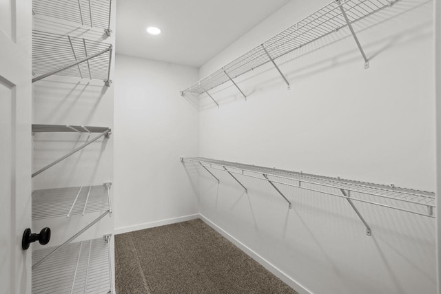 11715 45th Ave, Pleasant Prairie, WI 53158 - walk in closet featuring dark colored carpet