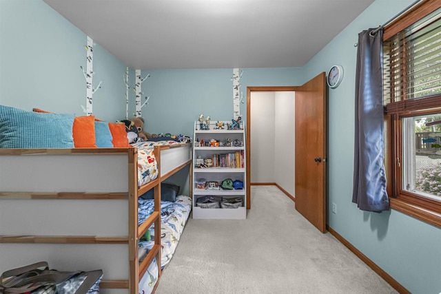 812 Clover Ln, Deforest, WI 53532 - bedroom featuring carpet flooring and baseboards