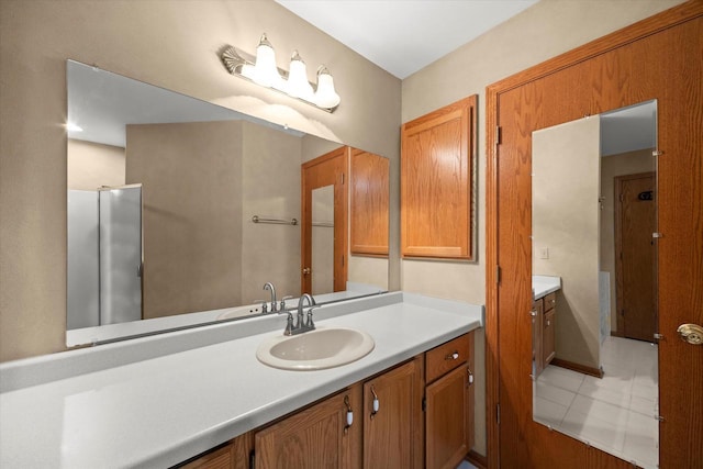 W159N4835 Graysland Dr Unit E, Menomonee Falls, WI 53051 - full bathroom with vanity