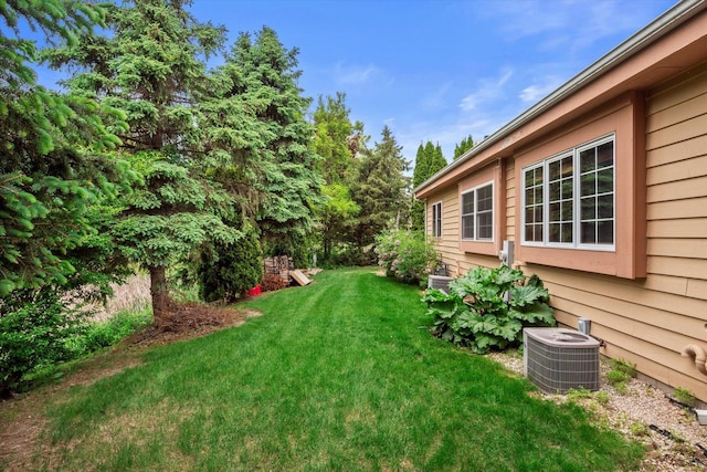 W159N4835 Graysland Dr Unit E, Menomonee Falls, WI 53051 - view of grassy yard with central air condition unit