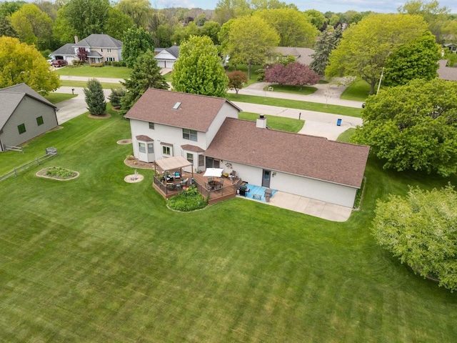 3226 W Twin Willow Ct, Appleton, WI 54914 - aerial perspective of suburban area
