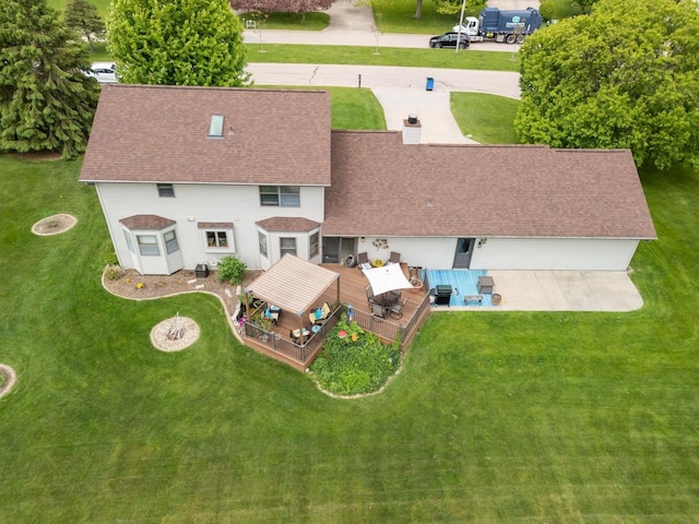 3226 W Twin Willow Ct, Appleton, WI 54914 - aerial view of property and surrounding area