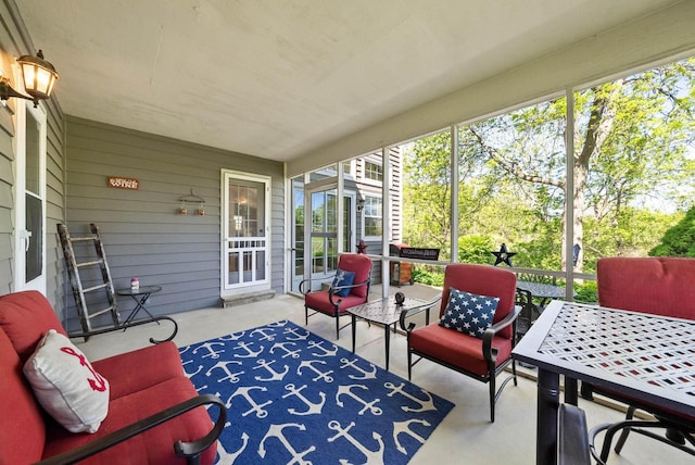 690 Valleyview Ct Unit 35-22, Lake Geneva, WI 53147 - view of sunroom / solarium