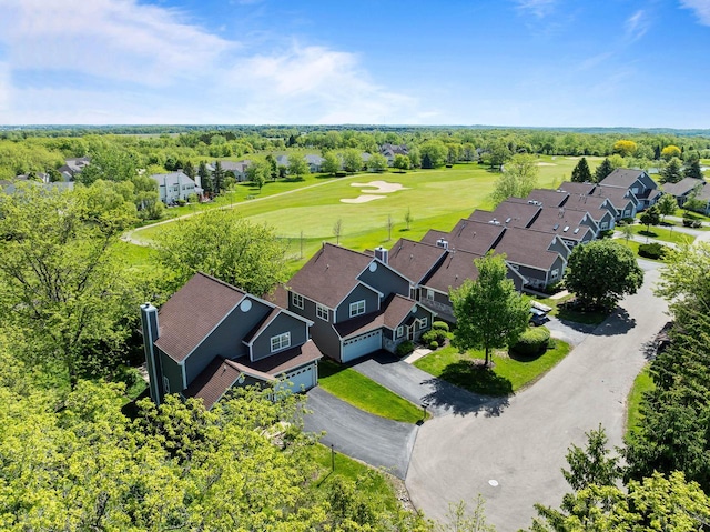 690 Valleyview Ct Unit 35-22, Lake Geneva, WI 53147 - aerial perspective of suburban area featuring a golf club