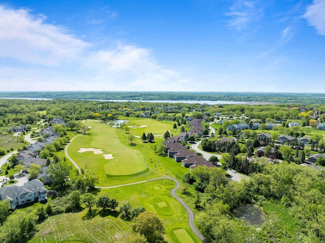 690 Valleyview Ct Unit 35-22, Lake Geneva, WI 53147 - aerial perspective of suburban area featuring a large body of water and a local golf course
