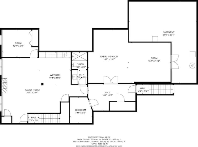 833 Red Hawk Dr, Walworth, WI 53184 - property floor plan