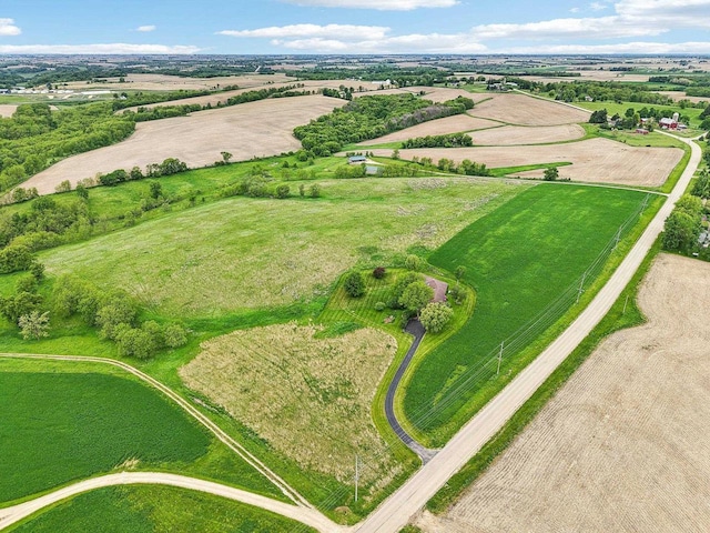 1510 County Road Qq, Mineral Point, WI 53565 - aerial view of sparsely populated area