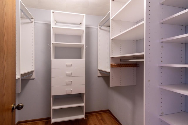 7423 Cedar Creek Trl, Madison, WI 53717 - spacious closet featuring wood finished floors