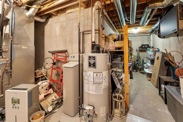 665 N Prairie Rd, Fond Du Lac, WI 54935 - utility room with gas water heater