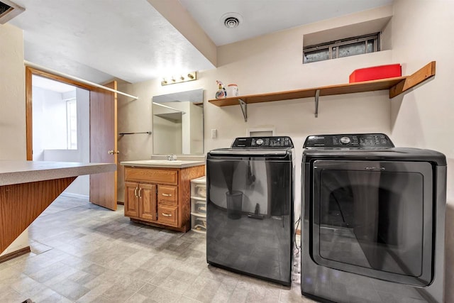 3687 Foxwoods Ln, Abrams, WI 54101 - washroom featuring independent washer and dryer