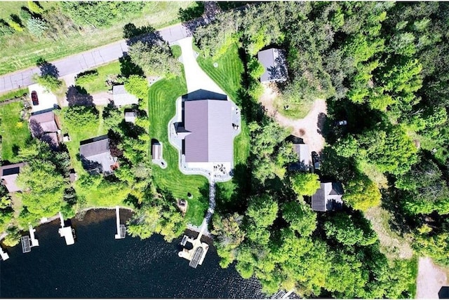 N528 Park Dr, New Auburn, WI 54757 - view of property location with a large body of water