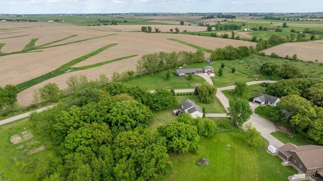 1320 Raymond Ct, Platteville, WI 53818 - aerial view of property's location with rural landscape