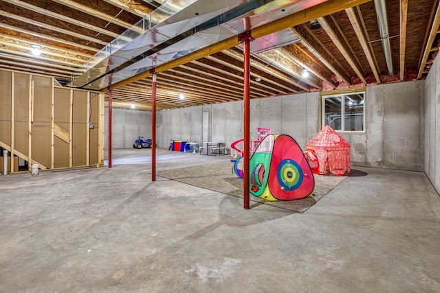 1732 Patriot Way, Neenah, WI 54956 - view of unfinished basement