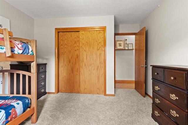 1651 4th St, Port Edwards, WI 54469 - carpeted bedroom featuring baseboards and a closet