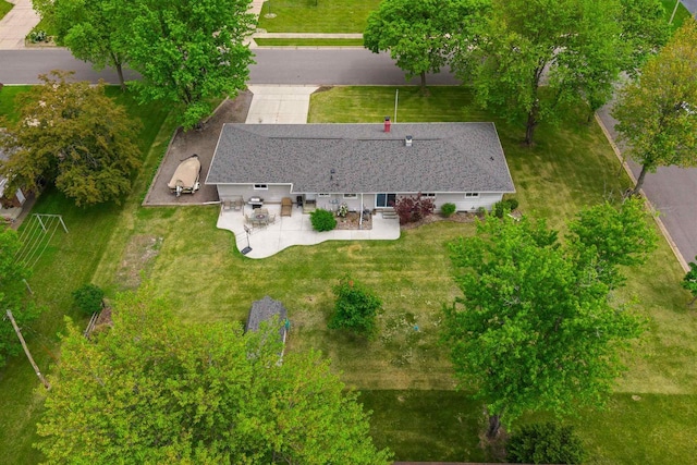 1651 4th St, Port Edwards, WI 54469 - view from above of property