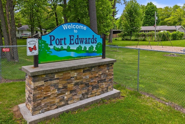 1651 4th St, Port Edwards, WI 54469 - view of community / neighborhood sign