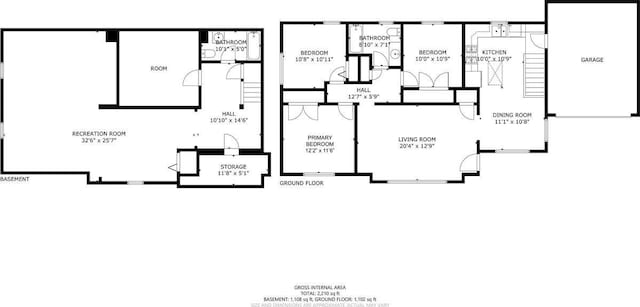 4705 Winnequah Rd, Monona, WI 53716 - floor plan / room layout