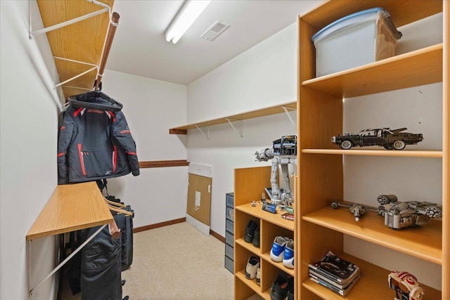 7197 Welford Pl, Sun Prairie, WI 53590 - spacious closet with carpet floors