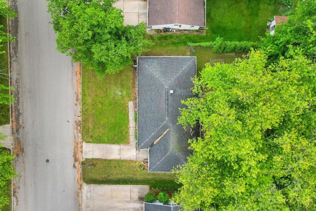 109 Cherry St, Edgerton, WI 53534 - view from above of property