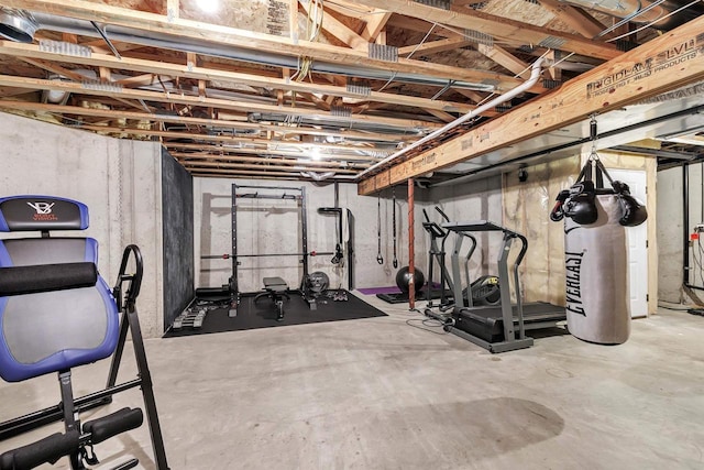 8373 Serenity Ln, Pulaski, WI 54162 - view of exercise room