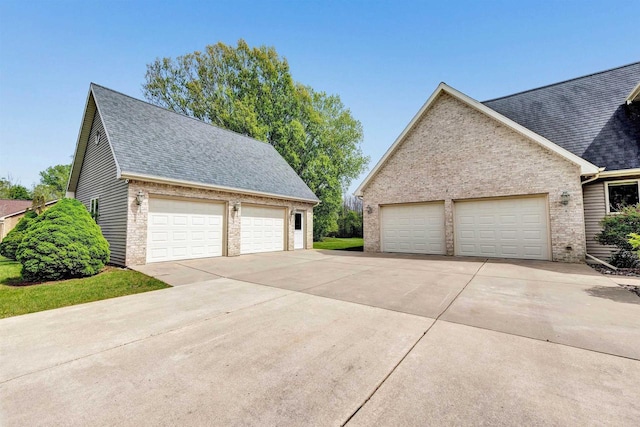 8373 Serenity Ln, Pulaski, WI 54162 - view of detached garage
