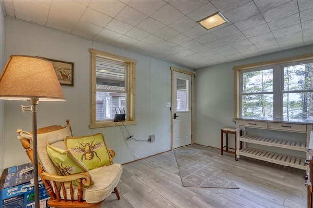 N5757 Division Ave, Stone Lake, WI 54876 - living area with wood finished floors