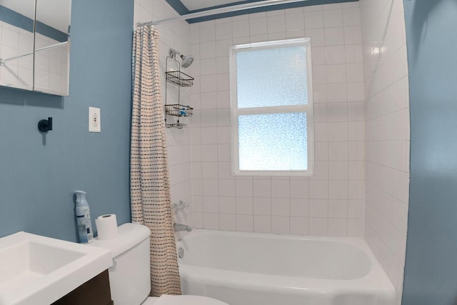 3559 E Van Norman Ave, Cudahy, WI 53110 - full bath with toilet, shower / tub combo, and vanity