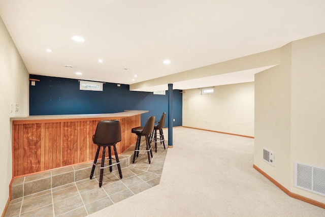 530 Dapin Rd, Madison, WI 53704 - indoor bar featuring recessed lighting and carpet