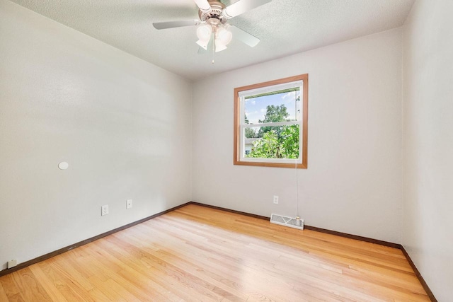 530 Dapin Rd, Madison, WI 53704 - spare room with light wood-style floors and a ceiling fan