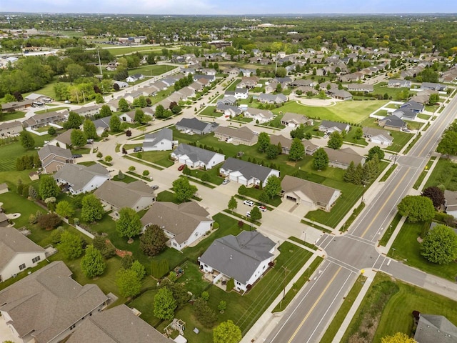 1308 Lavender Ln, Appleton, WI 54915 - aerial view of property's location featuring nearby suburban area
