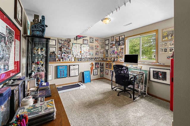 W7009 Crestwood Ln, Fond Du Lac, WI 54937 - carpeted office space with baseboards