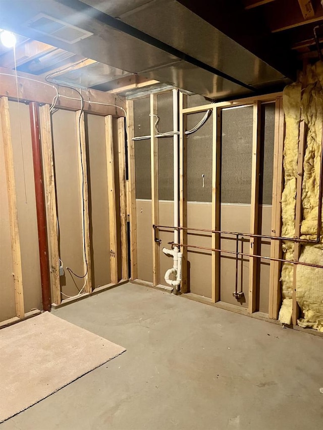 2335 Granite Ter Unit 32, Beloit, WI 53511 - view of unfinished below grade area