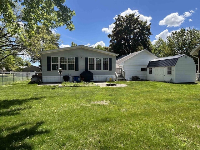 715 Oak St, Shawano, WI 54166 - view of rear view of house