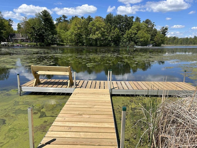 715 Oak St, Shawano, WI 54166 - dock area with a water view