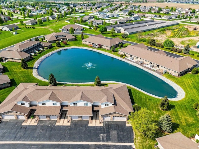 1243 Pond View Cir, De Pere, WI 54115 - drone / aerial view of a large body of water