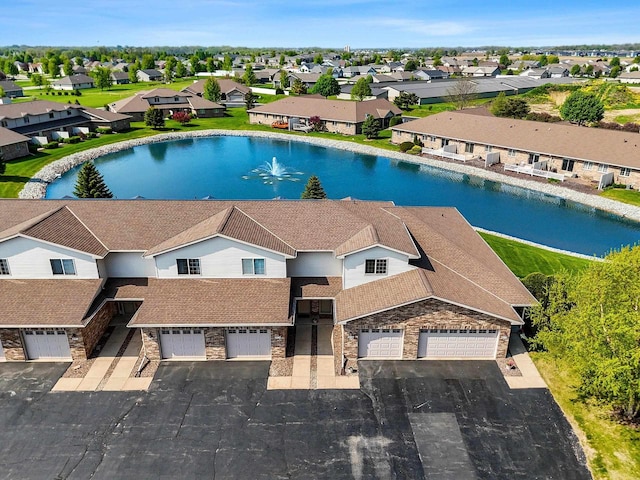 1243 Pond View Cir, De Pere, WI 54115 - aerial perspective of suburban area with a nearby body of water