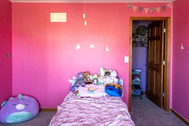 516 Prairie Point Dr, Poplar Grove, IL 61065 - carpeted bedroom with baseboards