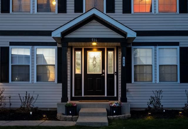 516 Prairie Point Dr, Poplar Grove, IL 61065 - view of doorway to property