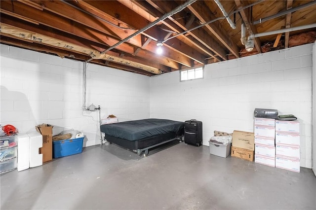 623 Starr Ave, Eau Claire, WI 54703 - basement with concrete block wall