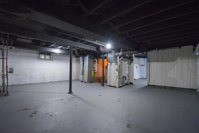 116 E Concordia Ave, Milwaukee, WI 53212 - unfinished basement featuring heating unit
