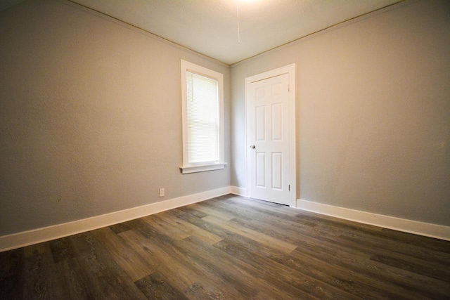 116 E Concordia Ave, Milwaukee, WI 53212 - spare room with dark wood-style flooring and baseboards