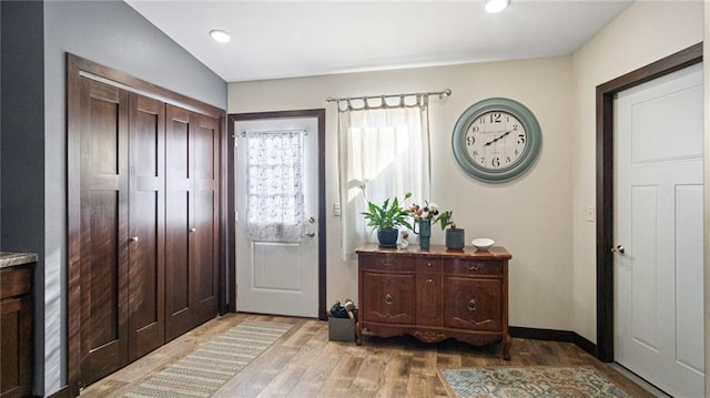 18925 63rd Ave Unit A1, Chippewa Falls, WI 54729 - entrance foyer featuring light wood-style floors and recessed lighting