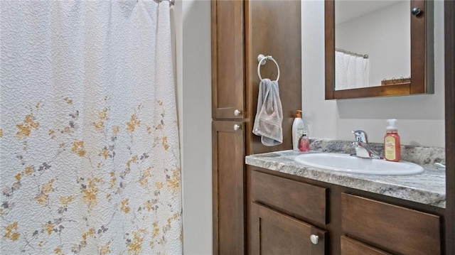 18925 63rd Ave Unit A1, Chippewa Falls, WI 54729 - bathroom with vanity and a shower with curtain