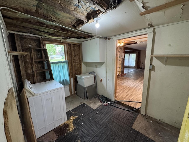 8444 Fish Hatchery Rd, Burlington, WI 53105 - washroom featuring cabinet space